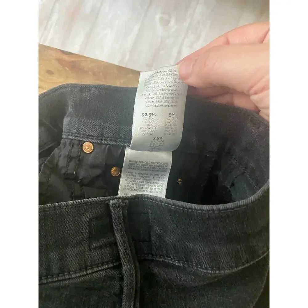 Mother The Insider Crop Shorts Not Guilty Size 25